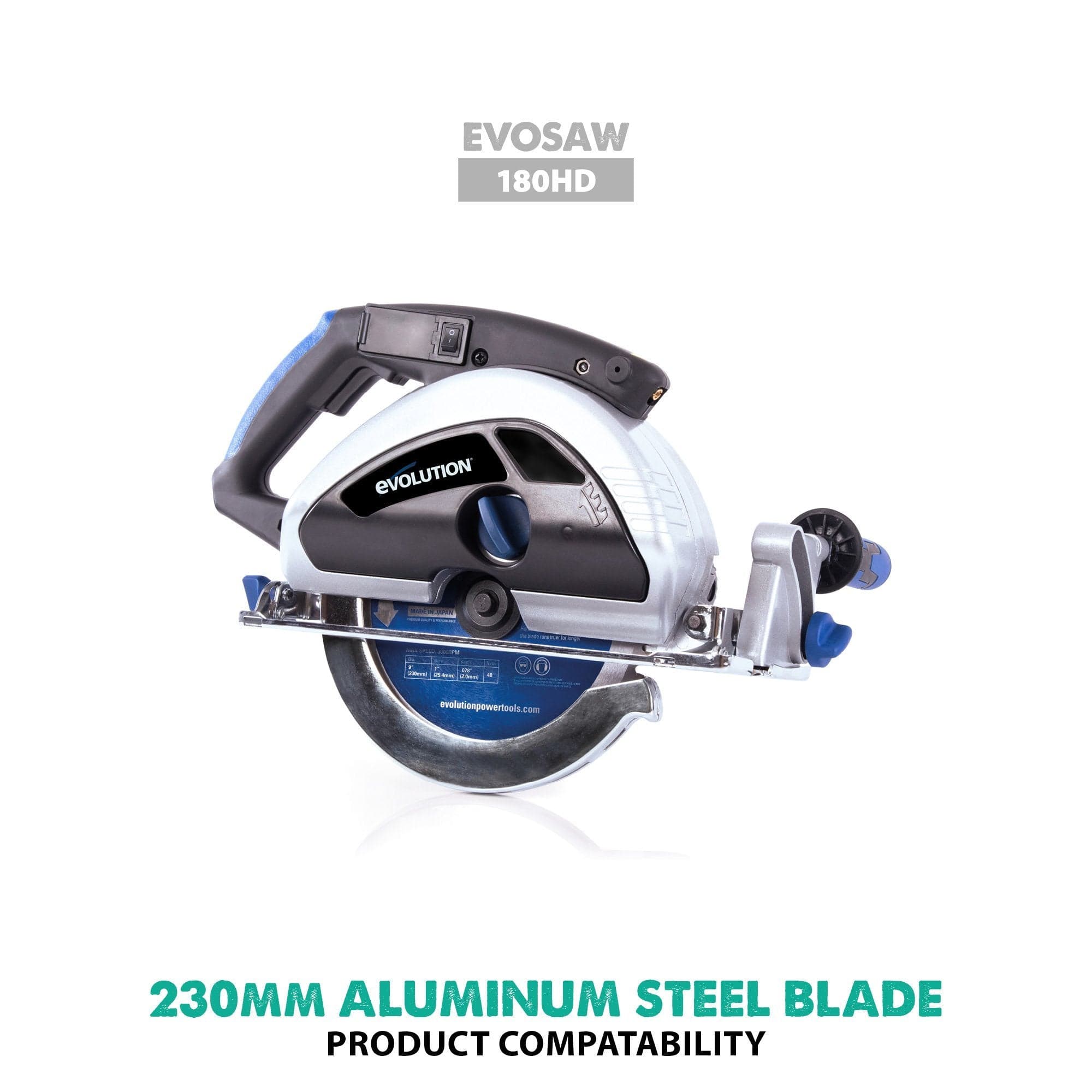 Evolution 230mm TCT list za kružnu pilu za aluminij, 80 zuba