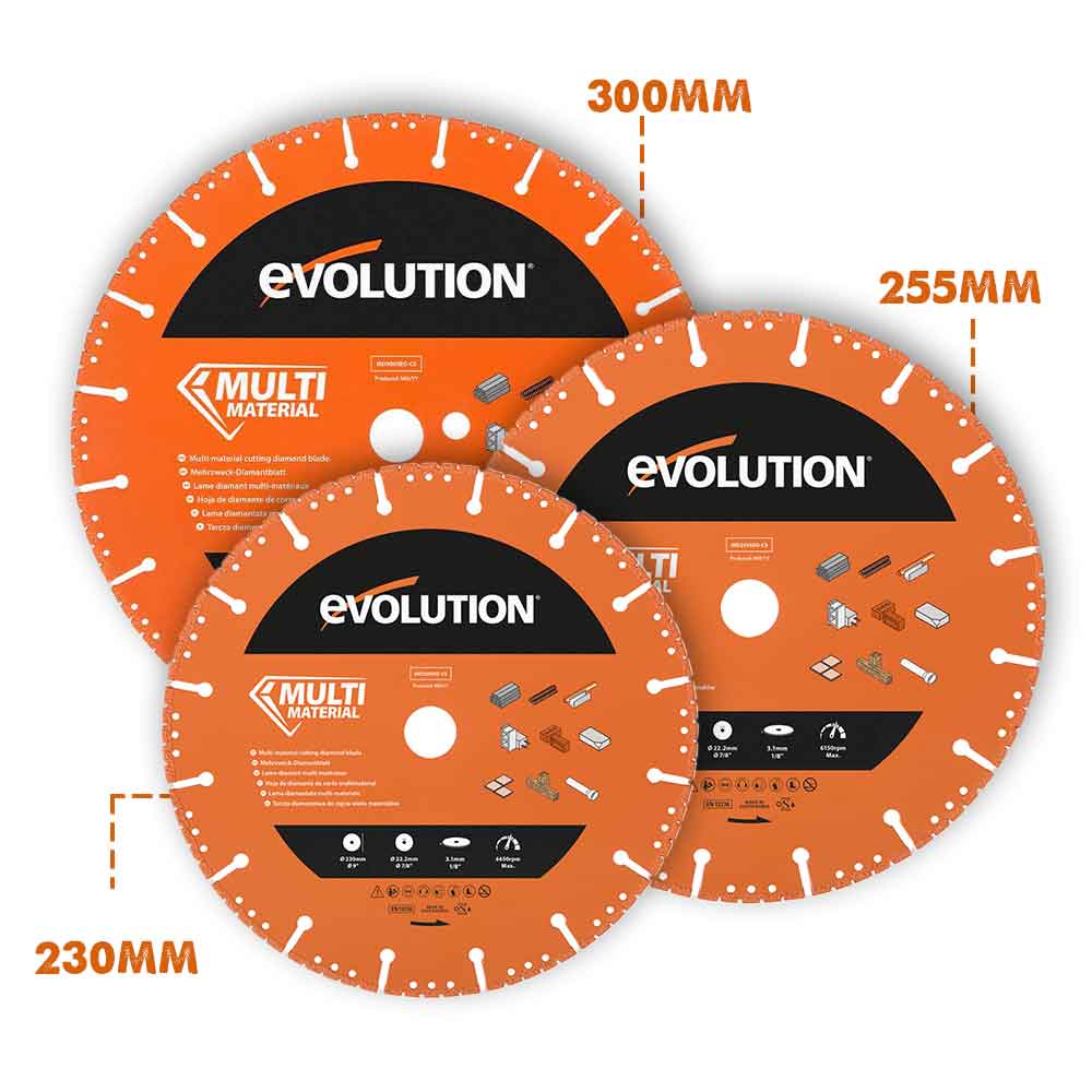 Evolution dijamantni disk za rušenje 255mm, provrt 22,2mm