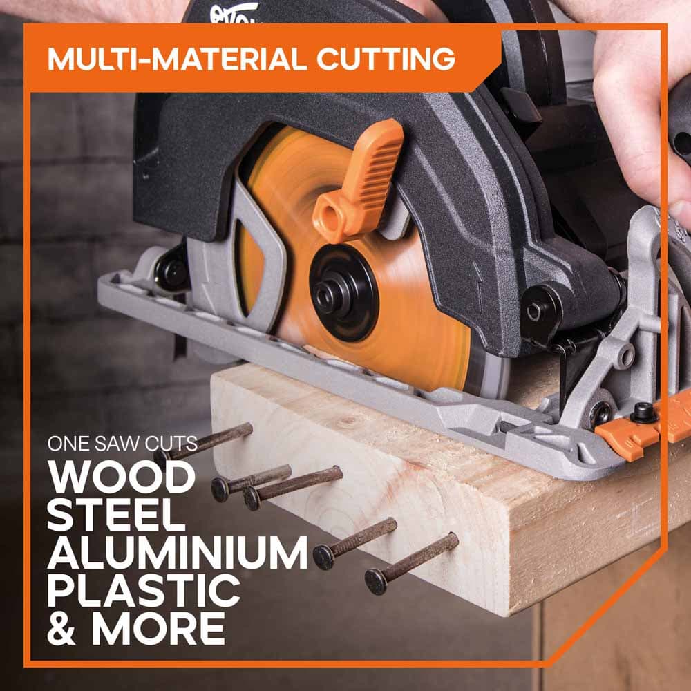 Evolution R185CCS kružna pila 185mm s TCT listom za više materijala