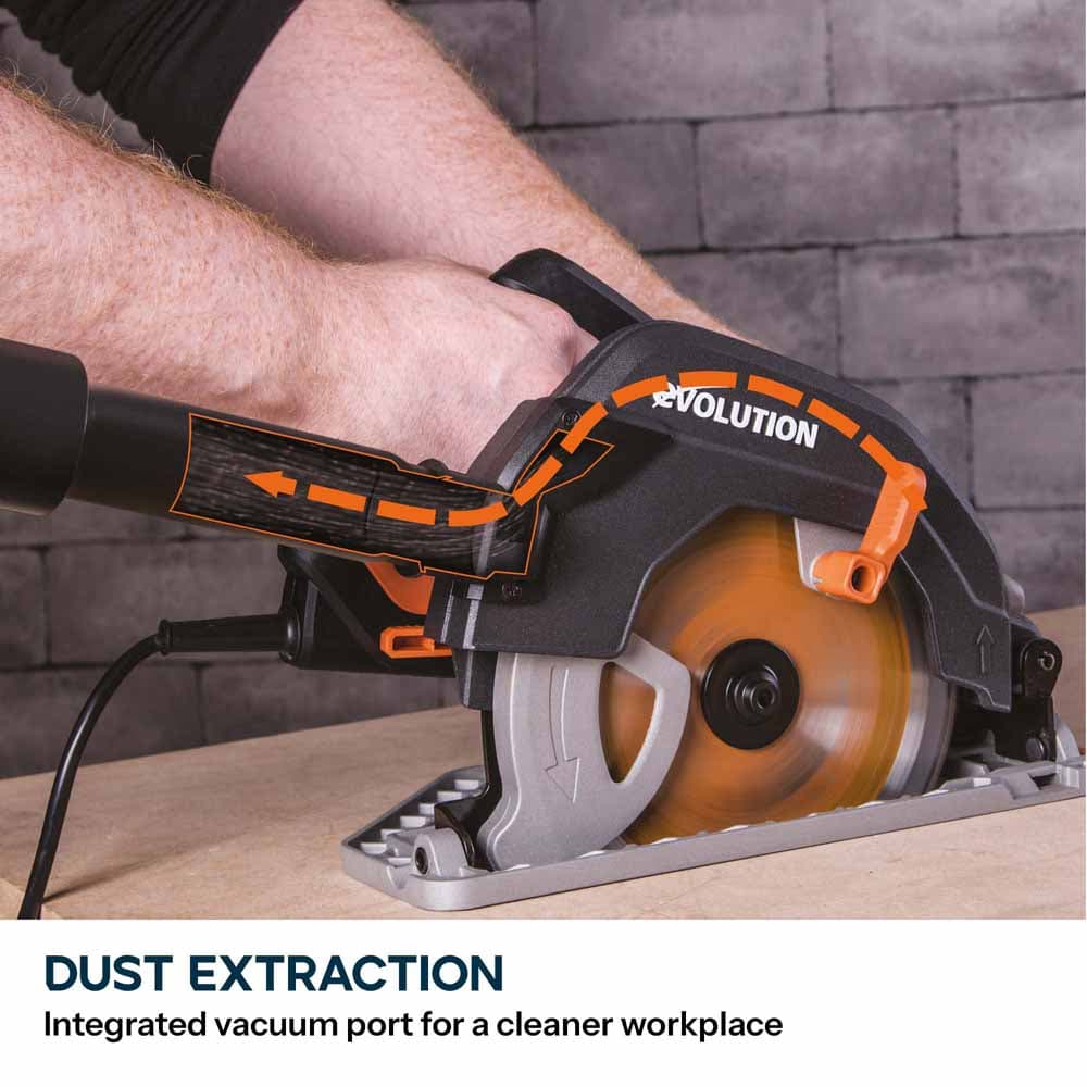 Evolution R185CCS kružna pila 185mm s TCT listom za više materijala