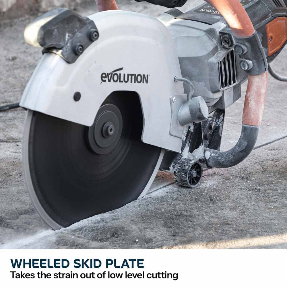 Evolution R300DCT električni rezač betona 300mm 12" s dijamantnim listom