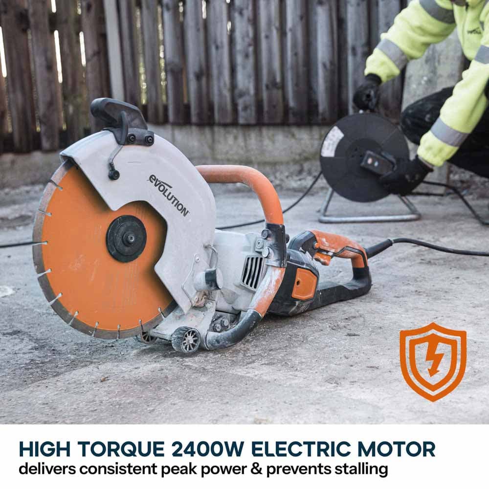 Evolution R300DCT+ električni rezač 300mm s vodenim potiskivanjem prašine