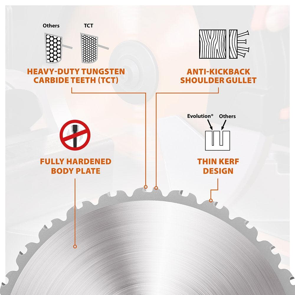 Evolution 210mm list za više materijala, 24 zuba