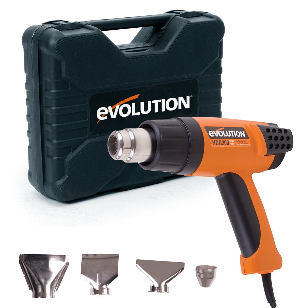 Evolution HDG200 profesionalno digitalno puhalo vrućeg zraka 2000W s LCD zaslonom (230V)
