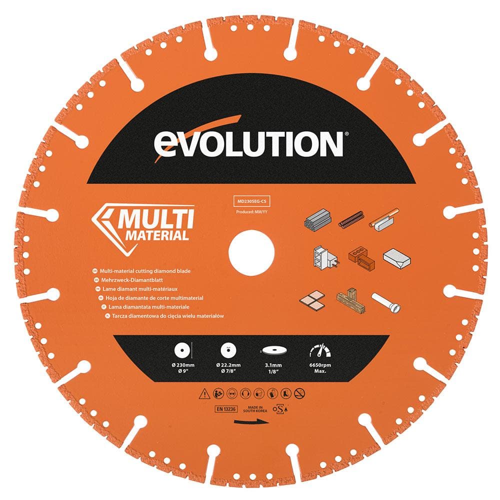 Evolution dijamantni disk za rušenje 230mm, provrt 22,2mm