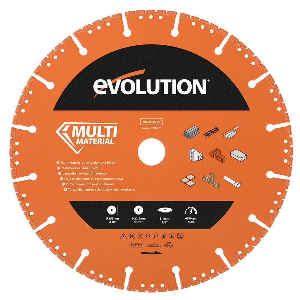 Evolution dijamantni disk za rušenje 255mm, provrt 22,2mm