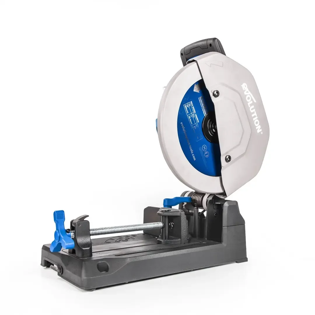 Evolution S355CPS 355mm preklopna pila za metal, R355CPS univerzalna pila i stalkom